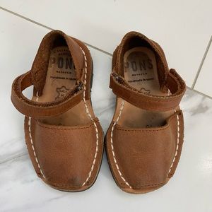 Pons Avarcas Frailera Style in Brown Leather